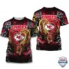 Kansas City Chiefs Dragon Nfl 3D Hoodie T-Shirt