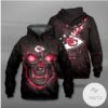 Kansas City Chiefs Lava Skull Hoodie
