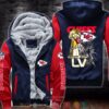 Kansas City Chiefs Nfl Super Bowl Liv 3D Fleece Hoodie