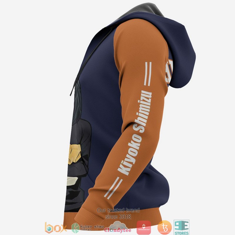Karasuno Kiyoko Shimizu Haikyuu Anime Merch 3D Hoodie Karasuno Kiyoko Shimizu Haikyuu Anime Merch 3D Hoodie