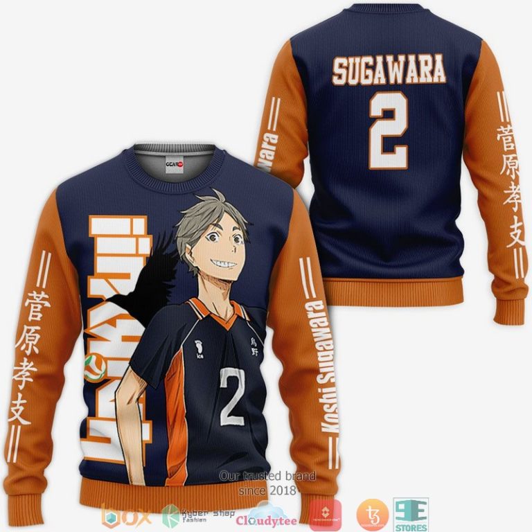 Karasuno-Koshi-Sugawara-Haikyuu-Anime-Merch-3D-Hoodie-Bomber-Jacket-2