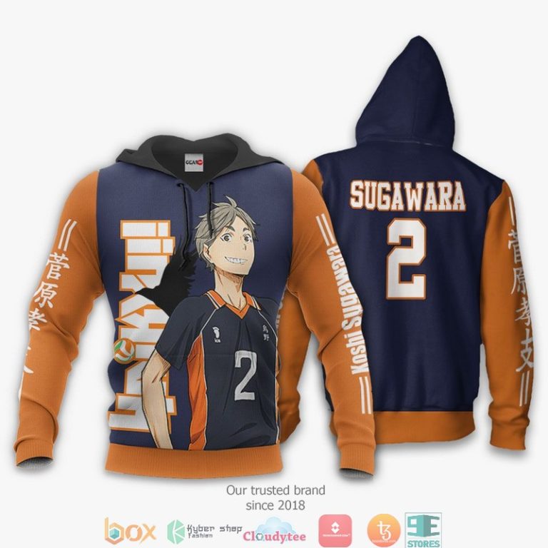 Karasuno-Koshi-Sugawara-Haikyuu-Anime-Merch-3D-Hoodie-Bomber-Jacket-3
