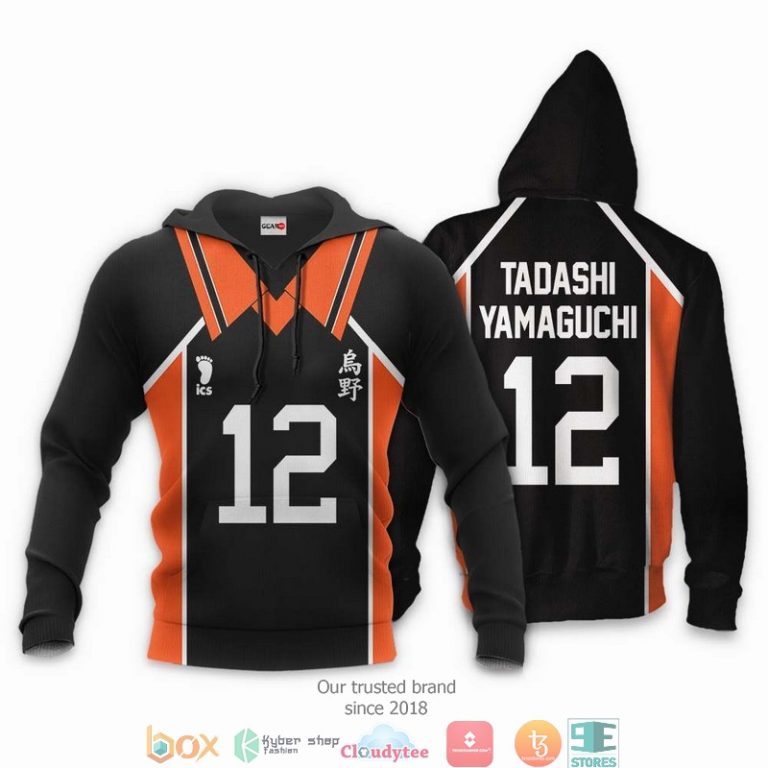 Karasuno-Tadashi-Yamaguchi-Num-12-Haikyuu-Anime-3D-Hoodie-Bomber-Jacket-3