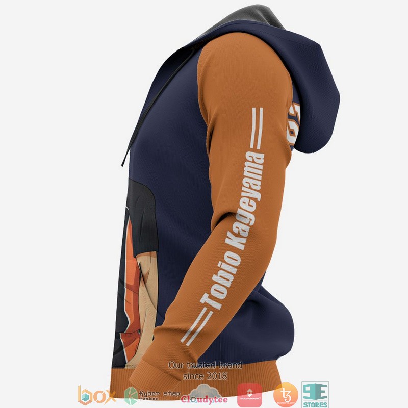 Karasuno Tobio Kageyama Haikyuu Anime Merch 3D Hoodie Karasuno Tobio Kageyama Haikyuu Anime Merch 3D Hoodie