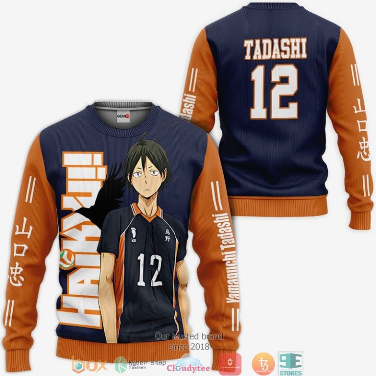 Karasuno-Yamaguchi-Tadashi-Haikyuu-Anime-Merch-3D-Hoodie-Bomber-Jacket-2