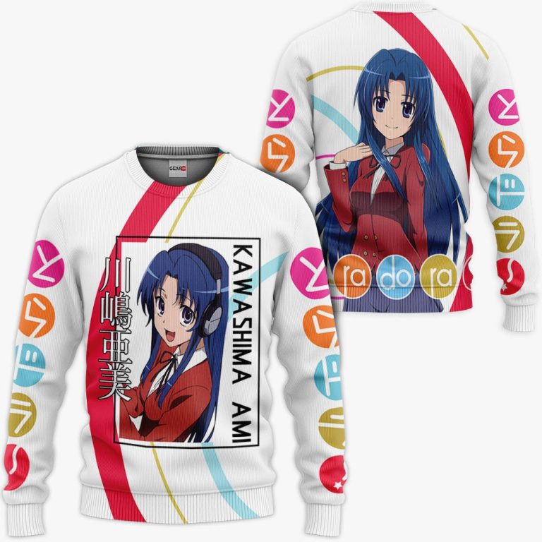 Kawashima-Ami-Custom-Toradora-Anime-3D-Hoodie-Bomber-Jacket-2