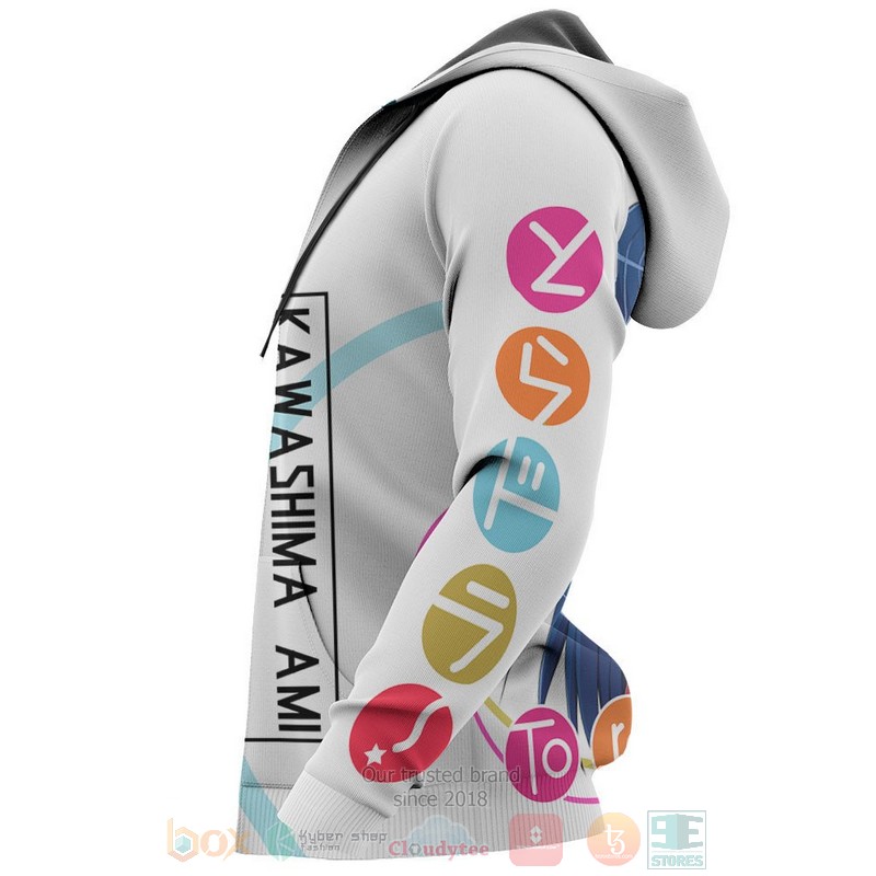 Kawashima Ami Custom Toradora Anime 3D Hoodie Kawashima Ami Custom Toradora Anime 3D Hoodie
