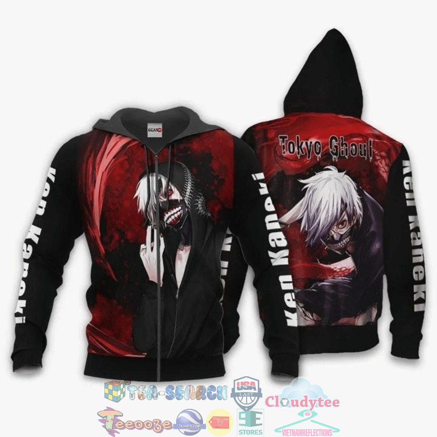 Ken Kaneki Tokyo Ghoul 3D Hoodie Ken Kaneki Tokyo Ghoul 3D Hoodie