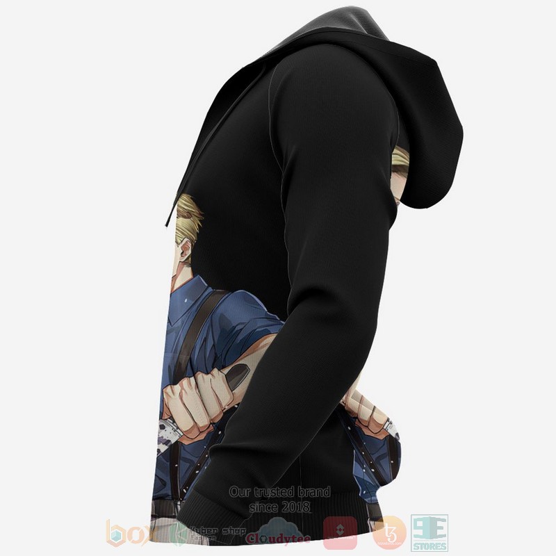 Kento Nanami Custom Jujutsu Kaisen Anime-Manga 3D Hoodie Kento Nanami Custom Jujutsu Kaisen Anime-Manga 3D Hoodie