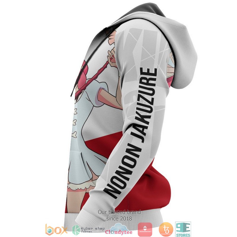 Kill La Kill Nonon Jakuzure Anime 3D Hoodie Kill La Kill Nonon Jakuzure Anime 3D Hoodie