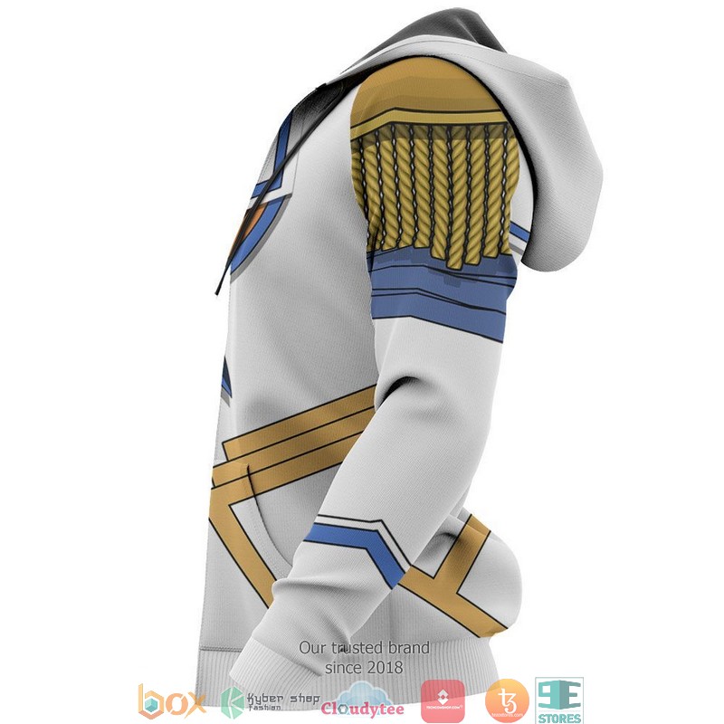 Kill La Kill Satsuki Kiryuin Anime White 3D Hoodie Kill La Kill Satsuki Kiryuin Anime White 3D Hoodie