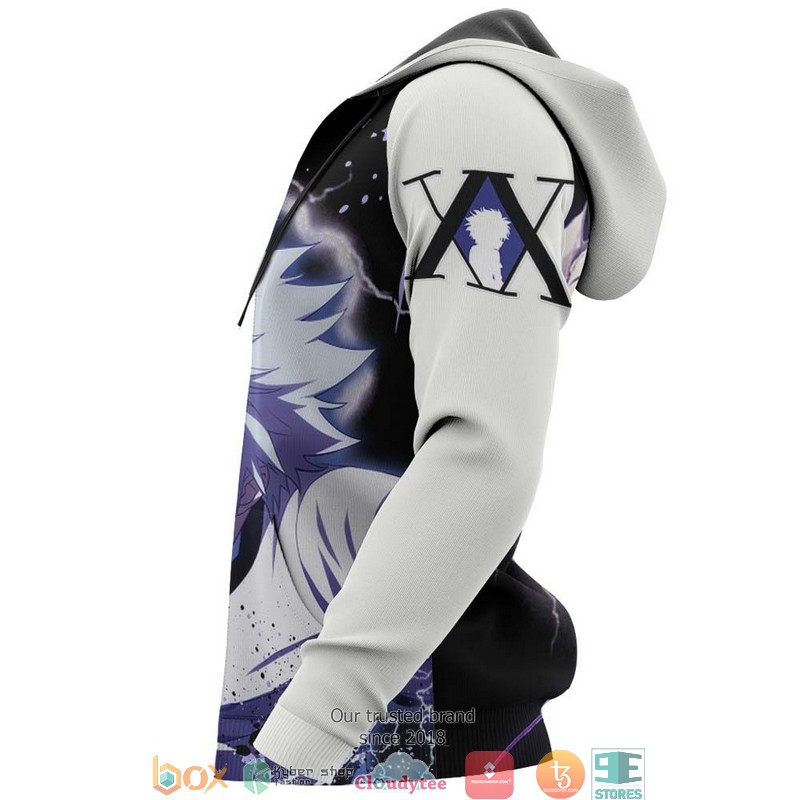 Killua Zoldyck Hxh Anime 3D Hoodie Killua Zoldyck Hxh Anime 3D Hoodie