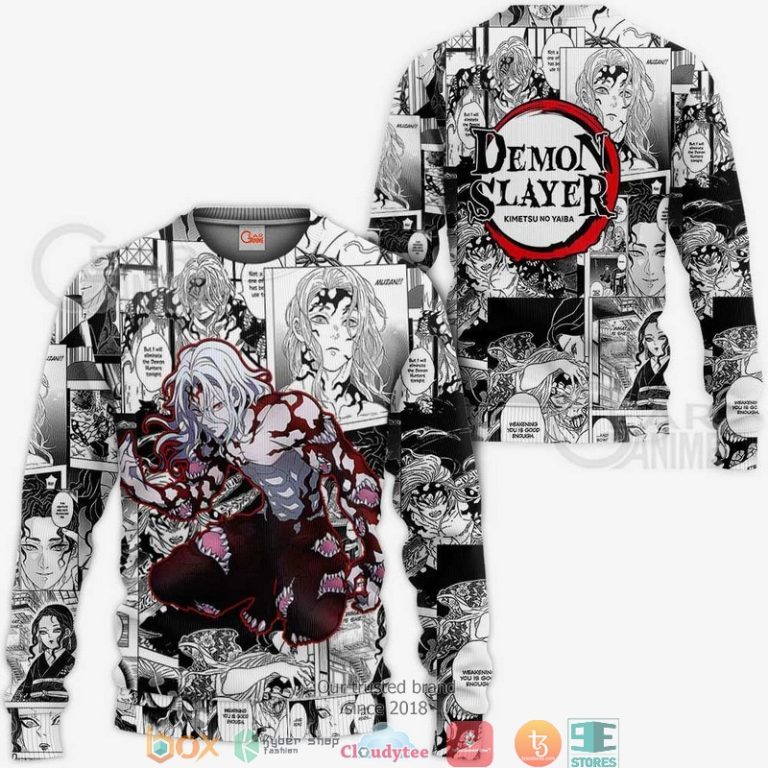 Kimetsu-Anime-Mix-Manga-Muzan-Kibutsuji-3D-Hoodie-Bomber-Jacket-2