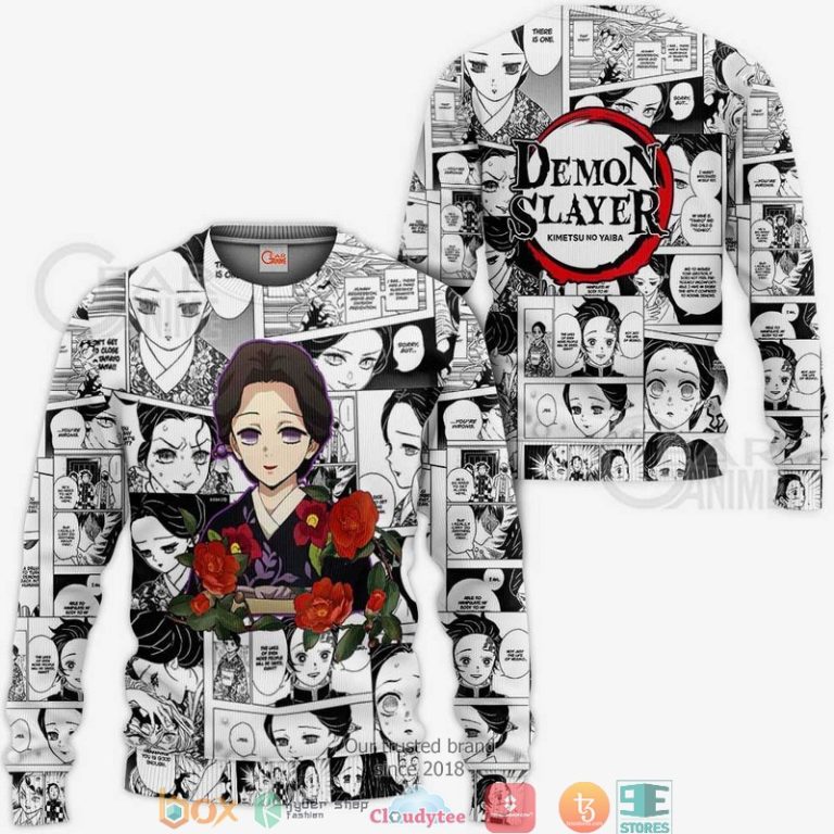 Kimetsu-Anime-Mix-Manga-Tamayo-3D-Hoodie-Bomber-Jacket-2