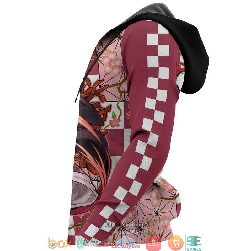 Kimetsu Nezuko Anime 3D Hoodie Kimetsu Nezuko Anime 3D Hoodie