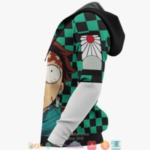 Kimetsu Tanjiro Anime Merch 3D Hoodie