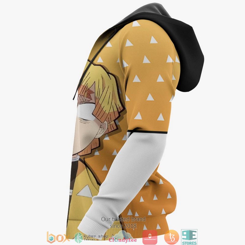 Kimetsu Zenitsu Anime Merch Funny 3D Hoodie Kimetsu Zenitsu Anime Merch Funny 3D Hoodie