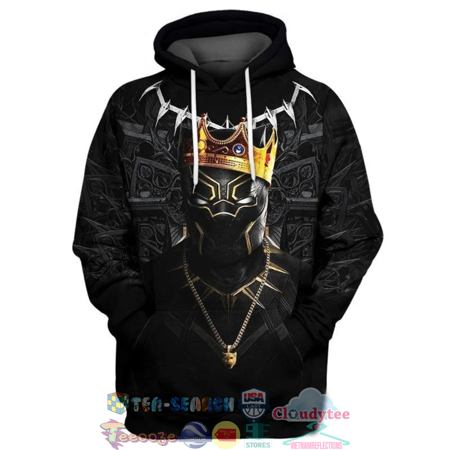 King Black Panther 3D Hoodie King Black Panther 3D Hoodie