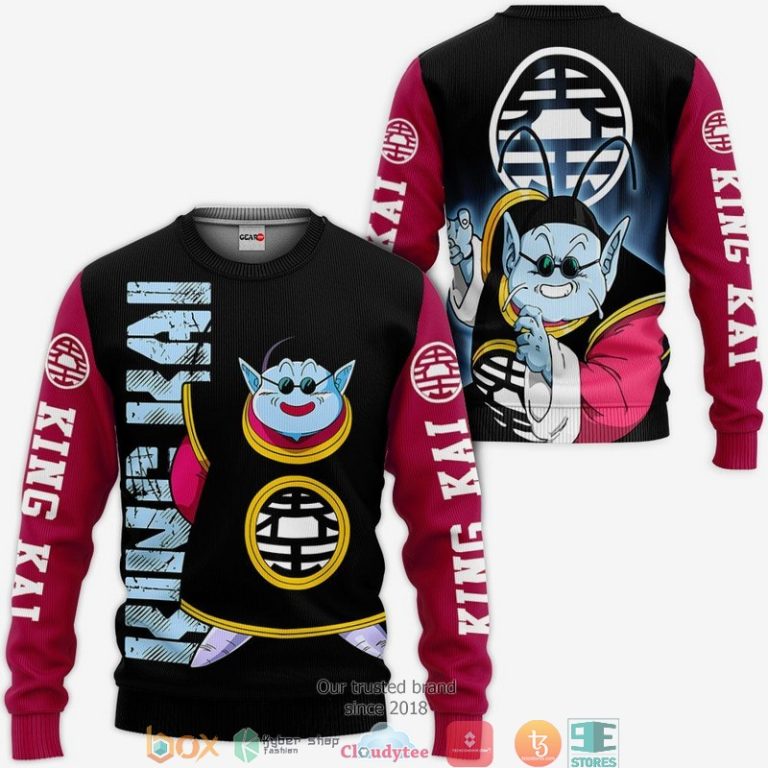 King-Kai-Dragon-Ball-Anime-3D-Hoodie-Bomber-Jacket-2