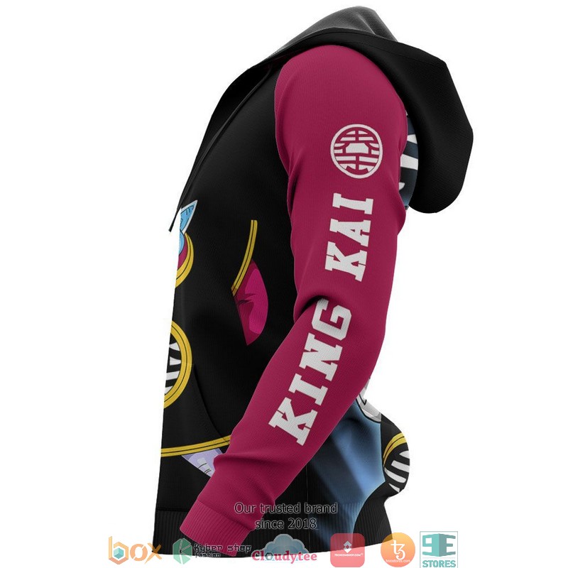 King Kai Dragon Ball Anime 3D Hoodie King Kai Dragon Ball Anime 3D Hoodie