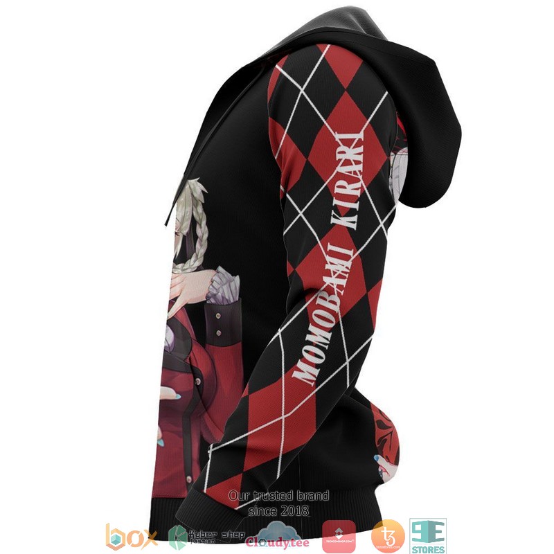 Kirari Momobami Kakegurui Anime 3D Hoodie Kirari Momobami Kakegurui Anime 3D Hoodie
