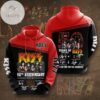 Kiss 50Th Anniversary 1973-2023 Signature Hoodie