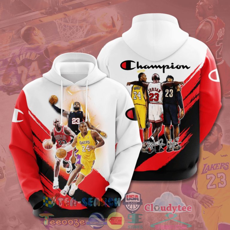 Kobe-Bryant-Michael-Jordan-Lebron-James-Champion-Hoodie-3D-3