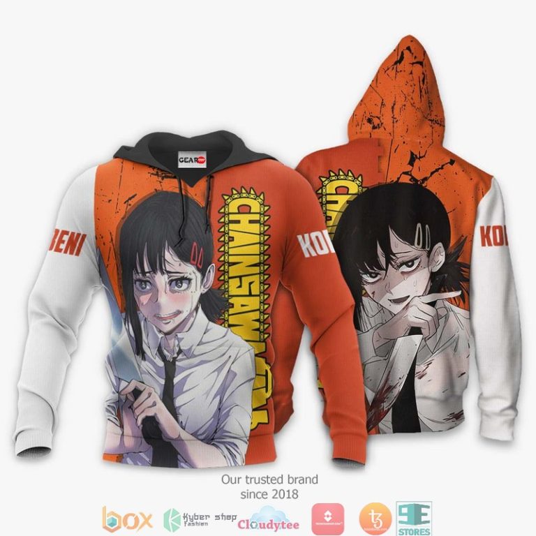 Kobeni-Higashiyama-Chainsaw-Man-Anime-Merch-3D-Hoodie-Bomber-Jacket-3