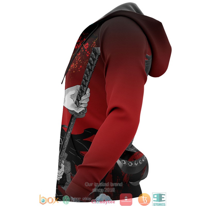 Kokushibo Kimetsu Anime Merch Japan Art 3D Hoodie Kokushibo Kimetsu Anime Merch Japan Art 3D Hoodie