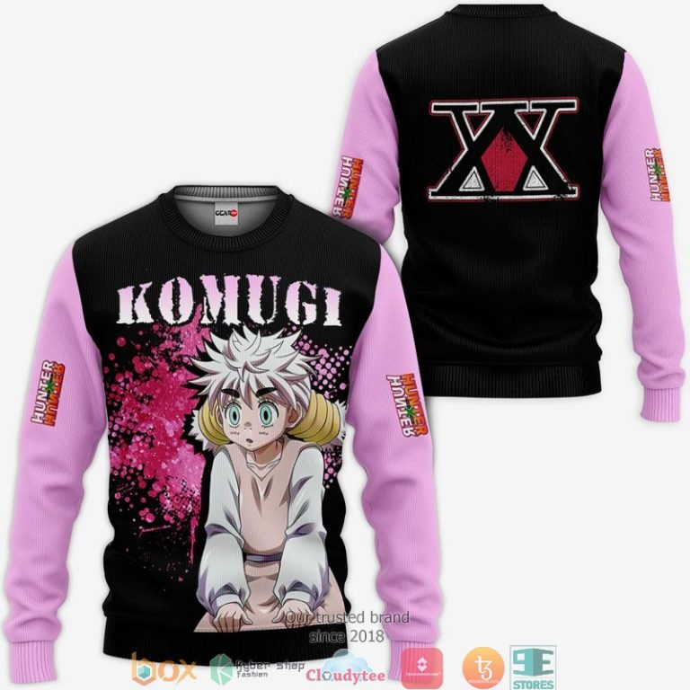 Komugi-Anime-Hxh-Merch-3D-Hoodie-Bomber-Jacket-2