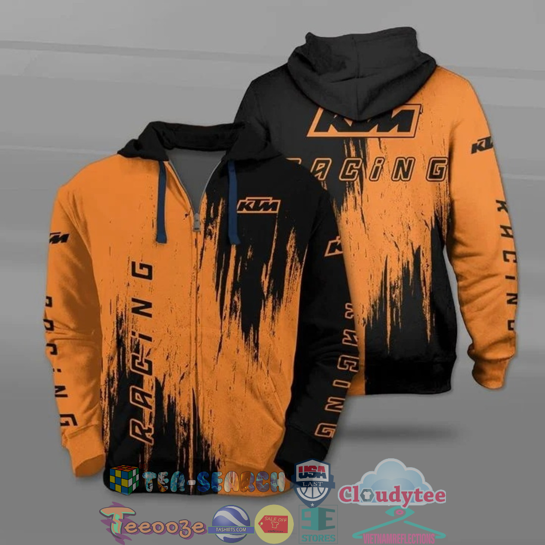 Ktm Racing Ver 2 All Over Printed T-Shirt Hoodie Ktm Racing Ver 2 All Over Printed T-Shirt Hoodie
