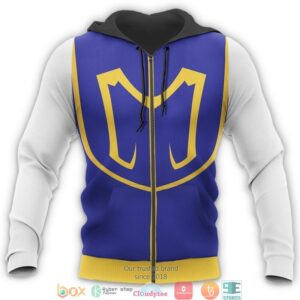 Kurapika Hxh Anime Blue 3D Hoodie
