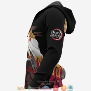 Kyojuro Rengoku Kimetsu Anime Merch Japan 3D Hoodie
