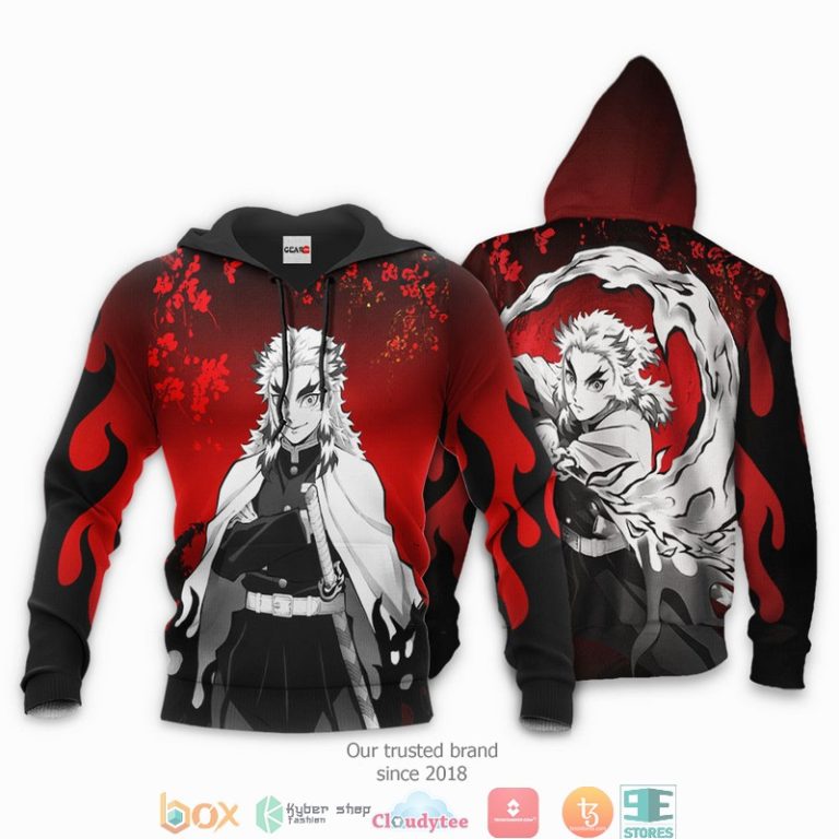 Kyojuro-Rengoku-Kimetsu-Anime-Merch-Japan-Art-3D-Hoodie-Bomber-Jacket-3
