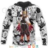 Kyojuro Rengoku Kimetsu Anime Mix Manga Kimetsu No Yaiba 3D Hoodie