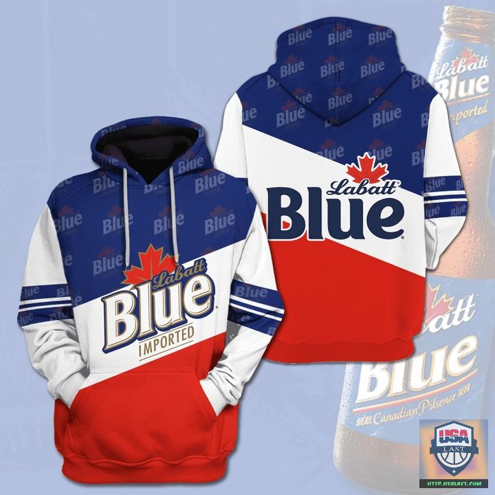 Labatt Blue Canadian Beer 3D All Over Print Hoodie Labatt Blue Canadian Beer 3D All Over Print Hoodie