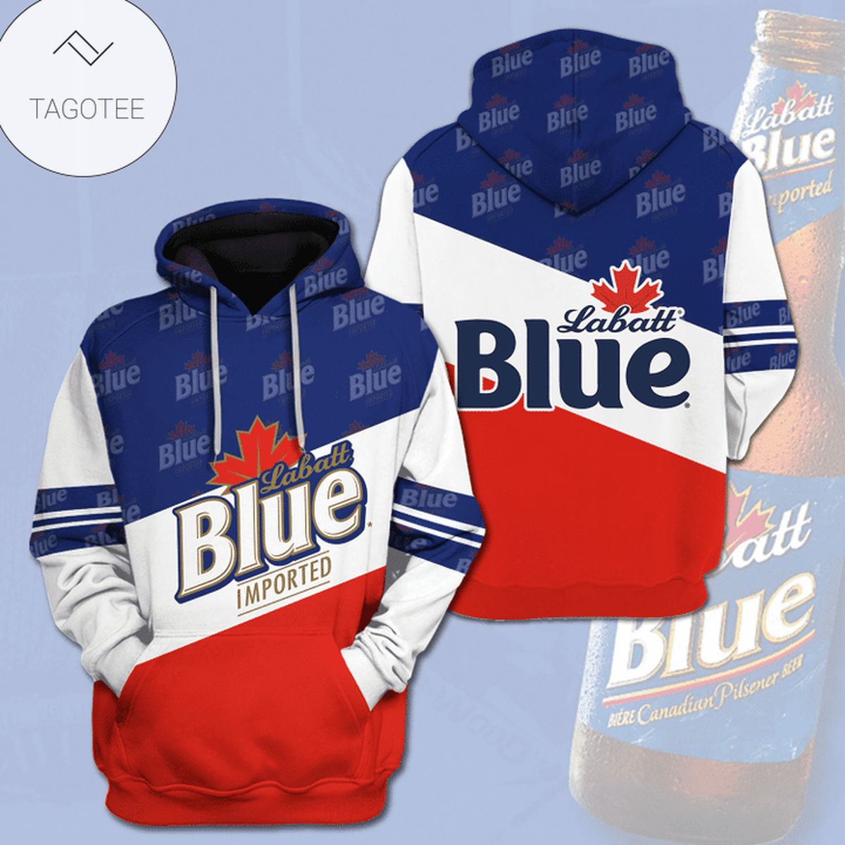 Labatt Blue Imported Logo Hoodie Labatt Blue Imported Logo Hoodie