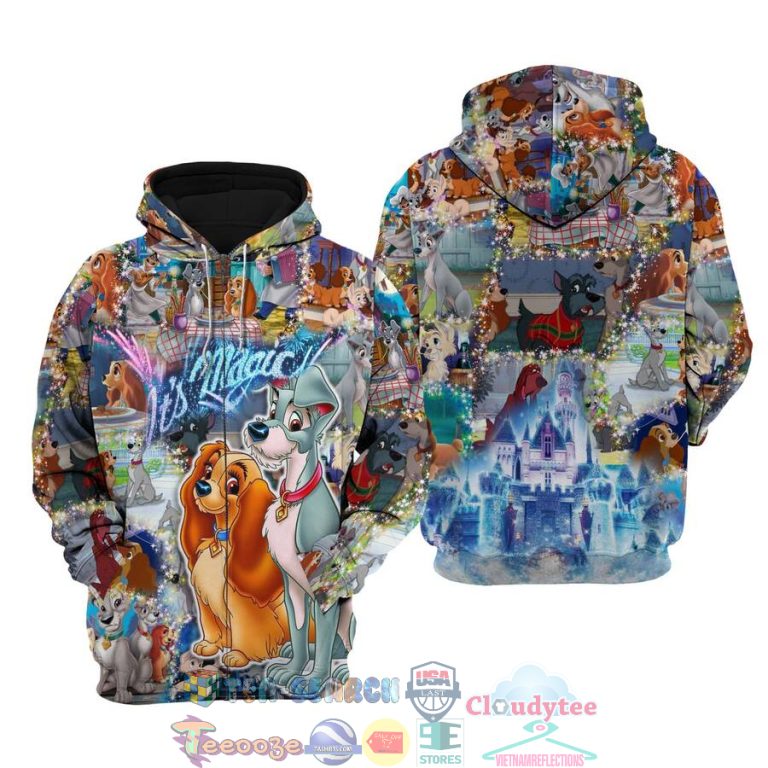 Lady-And-The-Tramp-Disney-ItS-Magic-Hoodie-3D-3