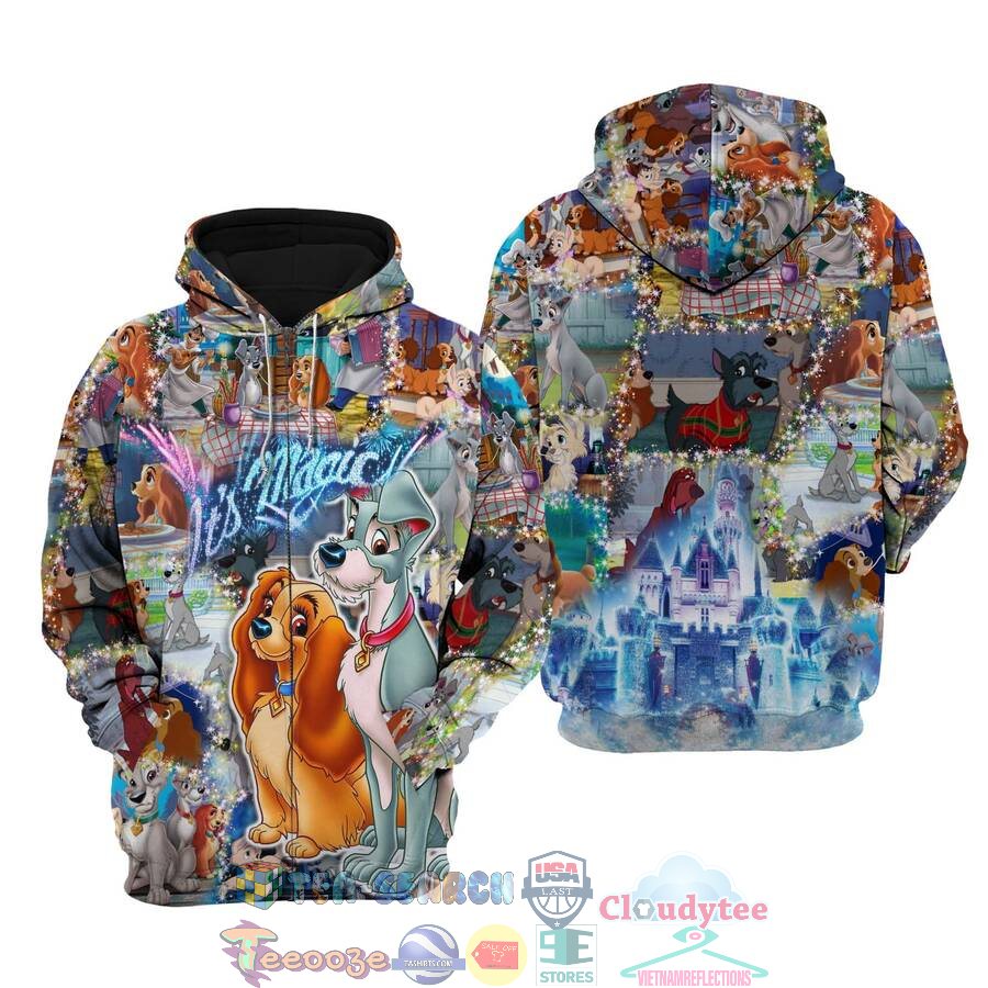 Lady And The Tramp Disney It’S Magic Hoodie 3D Lady And The Tramp Disney It’S Magic Hoodie 3D