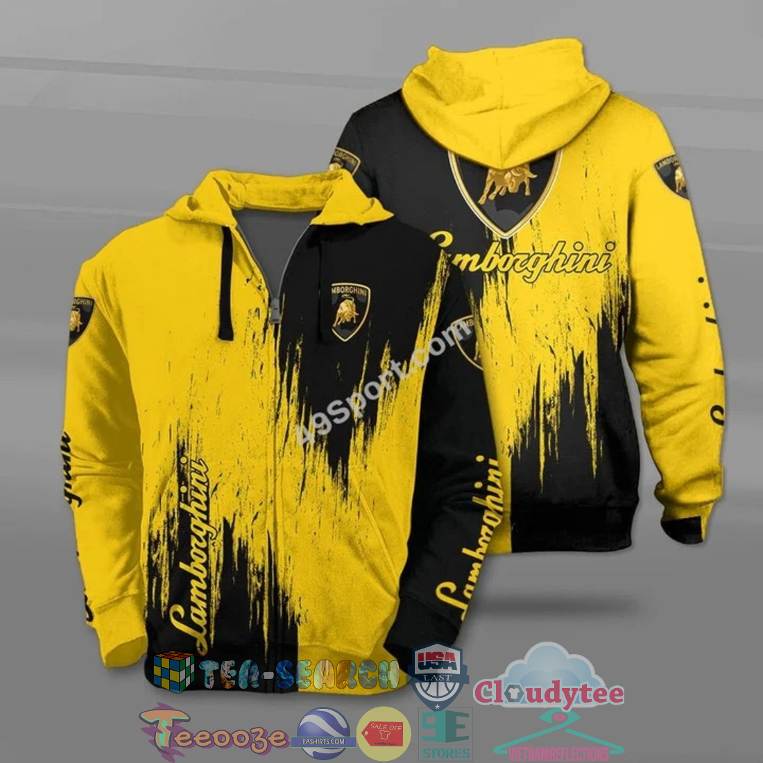 Lamborghini All Over Printed T-Shirt Hoodie Lamborghini All Over Printed T-Shirt Hoodie