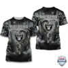Las Vegas Raiders Dragon Nfl 3D Hoodie T-Shirt