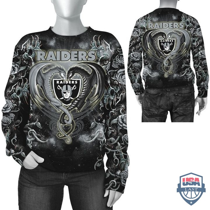 Las-Vegas-Raiders-Dragon-Nfl-3D-Hoodie-T-Shirt-3