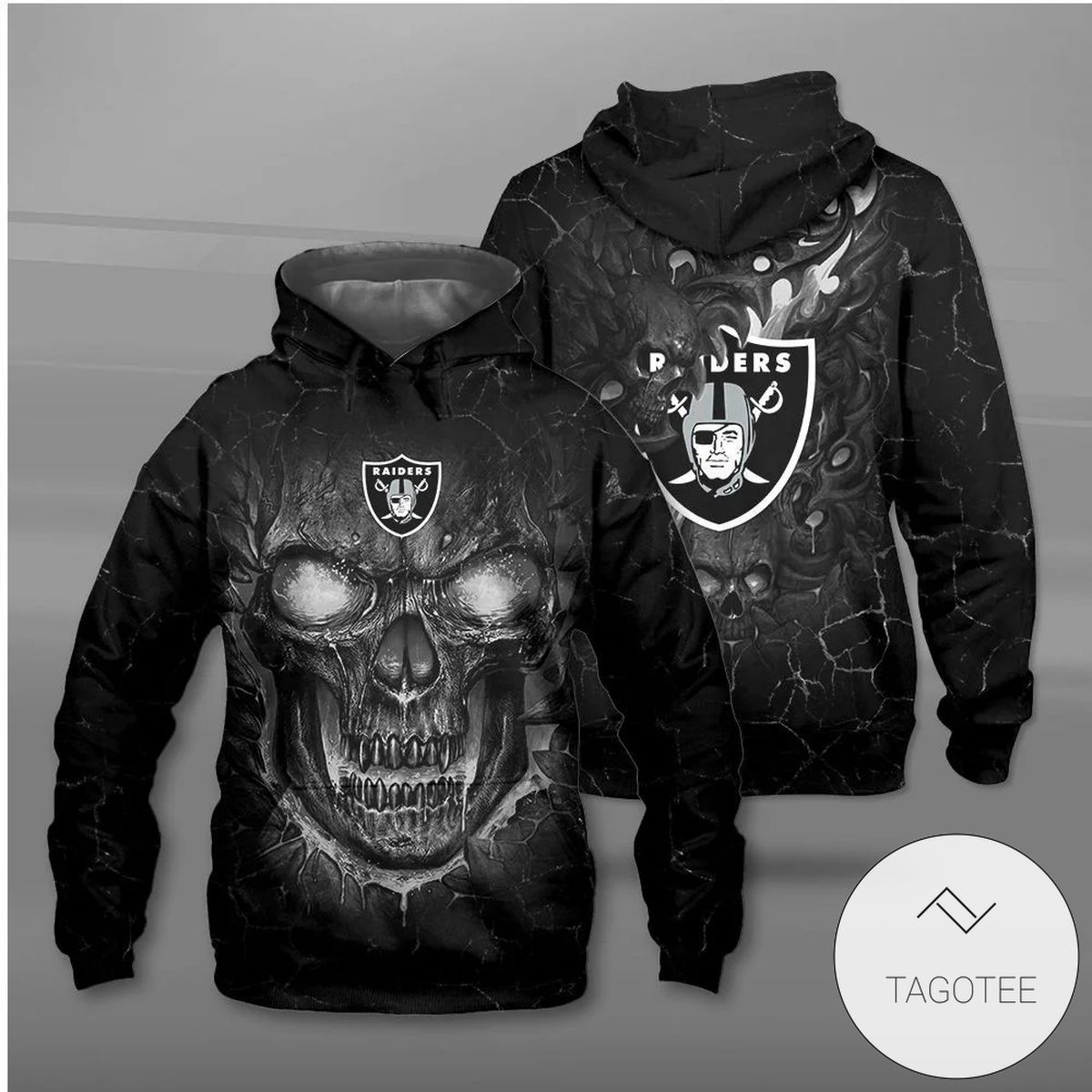 Las Vegas Raiders Lava Skull Hoodie Las Vegas Raiders Lava Skull Hoodie
