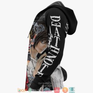 Lawliet Light Yagami Misa Anime Merch 3D Hoodie