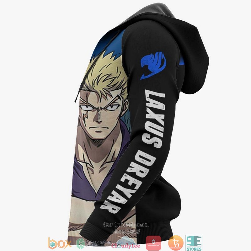 Laxus Dreyar Fairy Tail Anime Merch 3D Hoodie Laxus Dreyar Fairy Tail Anime Merch 3D Hoodie