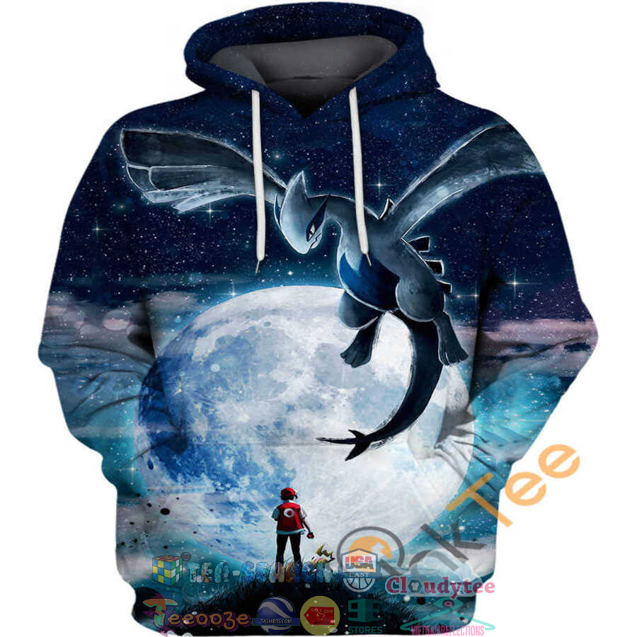 Legend Lugia Pokemon Hoodie 3D Legend Lugia Pokemon Hoodie 3D