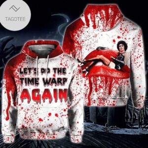 Let’S Do The Time Warp Again Lip Blood Hoodie