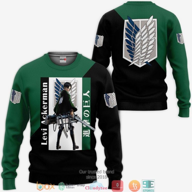 Levi-Ackerman-Attack-On-Titan-Anime-3D-Hoodie-Bomber-Jacket-2