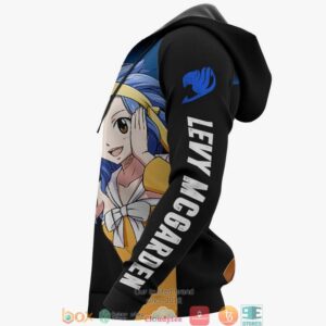 Levy Mcgarden Fairy Tail Anime Merch 3D Hoodie