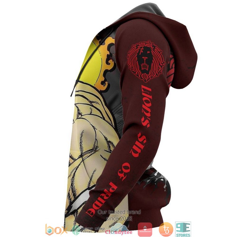 Lion’S Sin Of Pride Escanor Seven Deadly Sins Anime 3D Hoodie Lion’S Sin Of Pride Escanor Seven Deadly Sins Anime 3D Hoodie